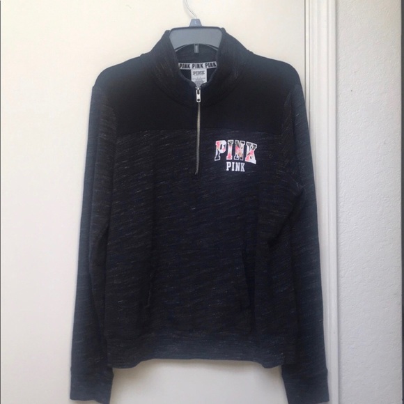PINK Victoria's Secret Sweaters - PINK HAWAII 1/4 zip up